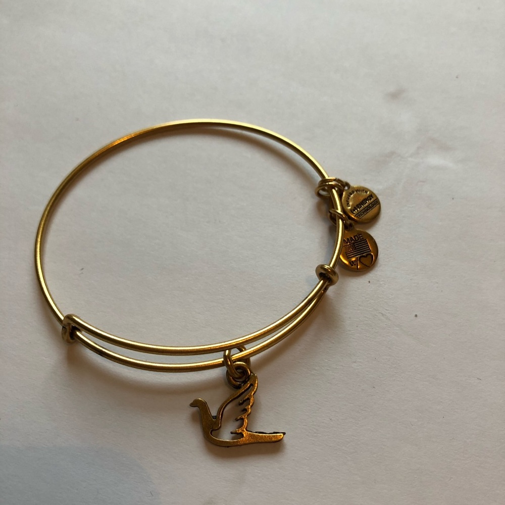 a set of 4 alex and ani bracelets